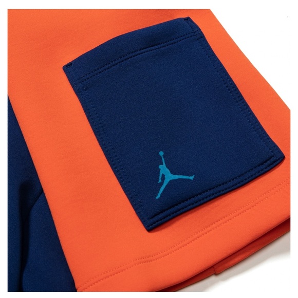 NIKE WOMENS JORDAN NEXT UTILITY BODYSUIT 
(BLUE VOID/ORANGE/BLUE LAGOON) - Picture 4 of 4